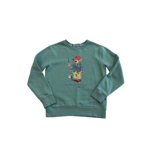 Polo by Ralph Lauren Polo Bear Fishing Sweatshirt Kid's Size M/L